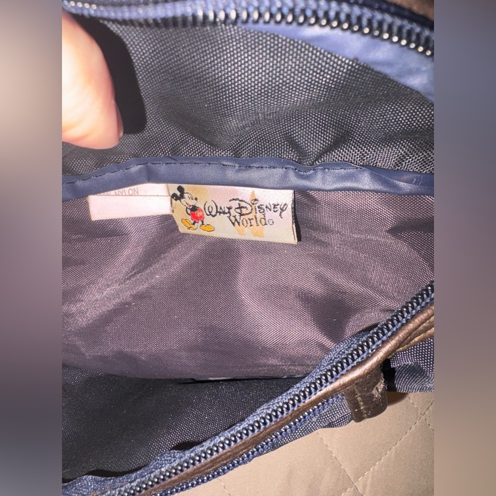 Vintage Disney Animal Kingdom 1998 Belt Bag Fanny Pack Mickey Safari - Picture 8 of 11